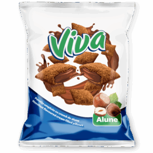 VIVA Pernițe umplute cu cremă de alune 200g