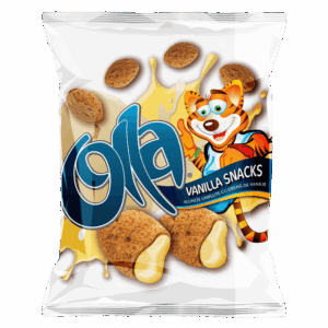 OLLA Snacks - Alunițe umplute cu cremă de vanilie 200g