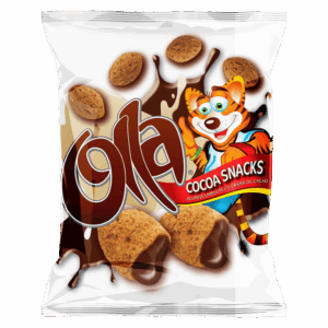 OLLA Snacks - Alunițe umplute cu cremă de cacao 200g