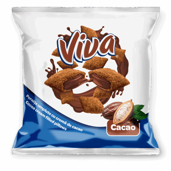 VIVA Pernițe umplute cu cremă de cacao 100g