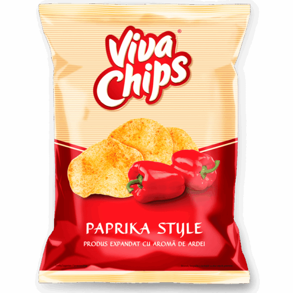 Viva chips paprika 100 gr