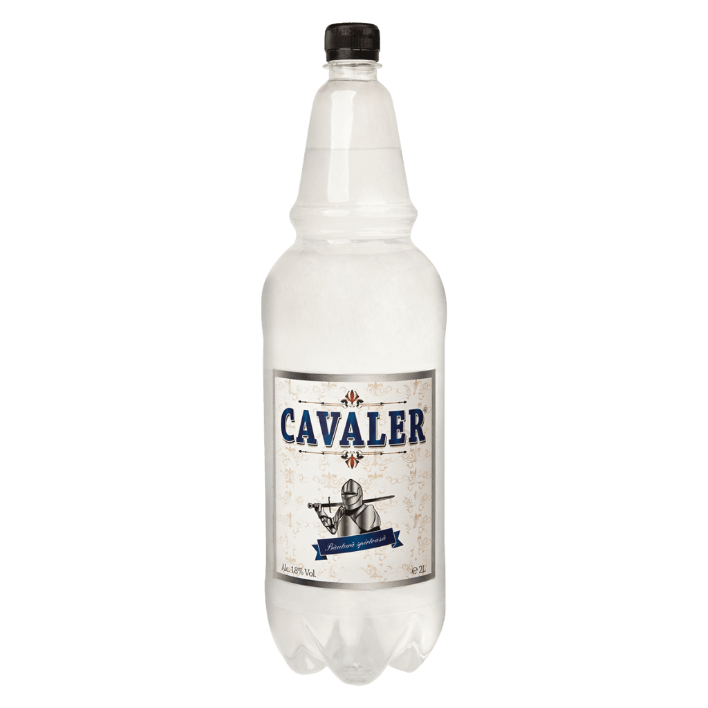 Cavaler Bautura Spirtoasa Cu Aroma Vodka Alc 18 2l Pet Shopiusro