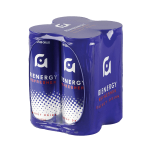 RIENERGY Energy Drink 4x0.25L doză - 6 BUC/BAX -0