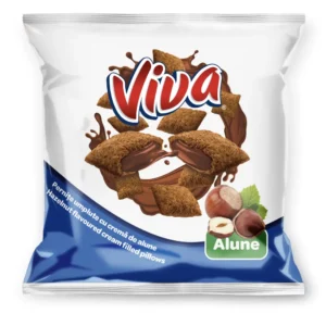 VIVA Pernițe umplute cu cremă de alune 100g