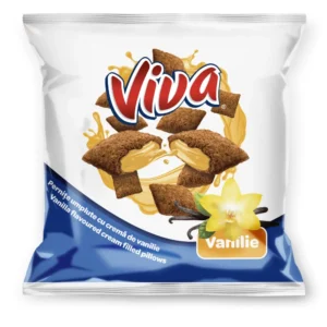 VIVA Pernițe umplute cu cremă de vanilie 100g