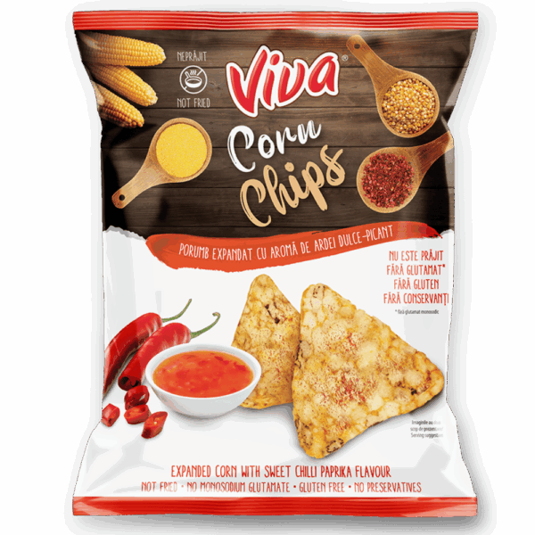 Viva corn Chips cu ardei picant