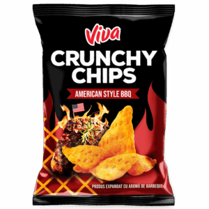 Crunchy Chips American BBQ 100gr
