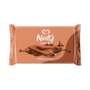 NATY Napolitane Yumz cu cremă de Cacao și Ciocolată