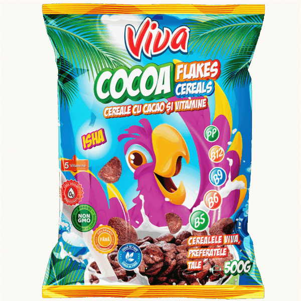 VIVA Cereale Cocoa Flakes 500g