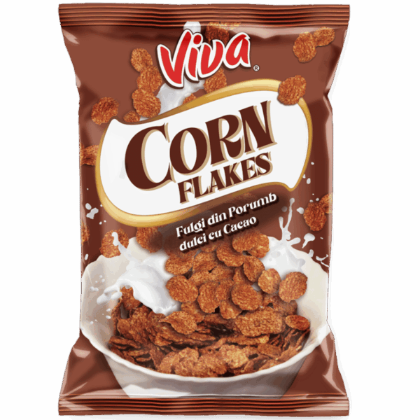 VIVA CORN FLAKES - Fulgi de porumb Dulci cu Cacao 300g