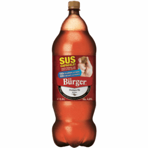 Bere Burger 2.5 L- eticheta promotionala