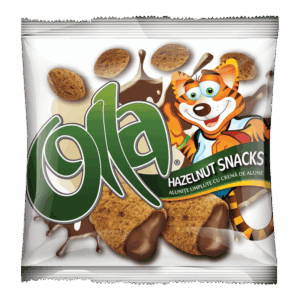 OLLA Snacks - Alunițe umplute cu cremă de alune 100g