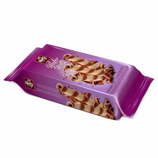 NATY WAFER ROLLS NAPOLITANE VIENEZE CU CREMA DE CIOCOLATA TAVITE 115G