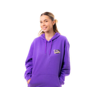 Hanorac cu gluga Me Gusta mov femei