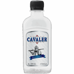 CAVALER AR.VODKA 18%-0,2L PET