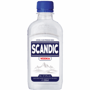 VODKA SCANDIC 37,5% - 0,2L PET