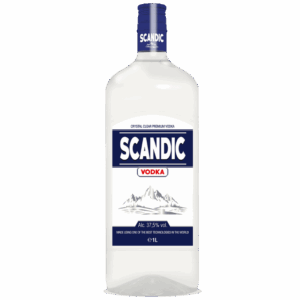 VODKA SCANDIC 37,5% - 1L PET