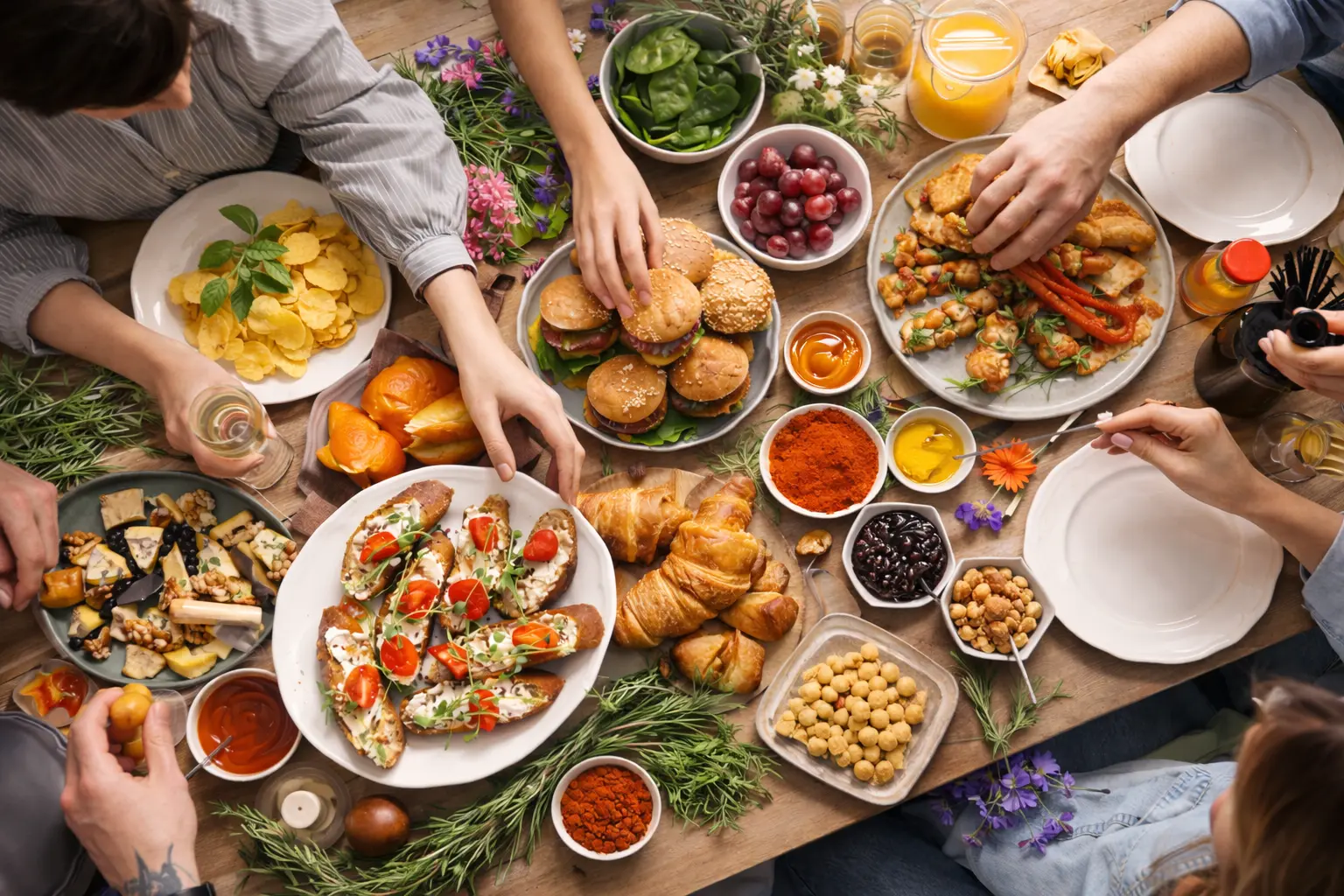 Cover articol 5 idei pentru un brunch organizat cu produsele noastre