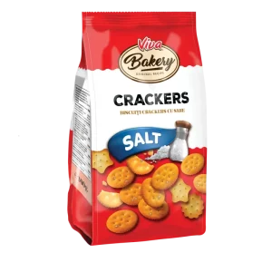 Viva Bakery Biscuiți Crackers cu Sare 300 g