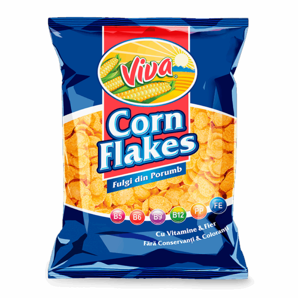 VIVA CORN FLAKES – Fulgi de porumb 250g