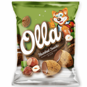 OLLA Snacks - Alunițe umplute cu cremă de alune