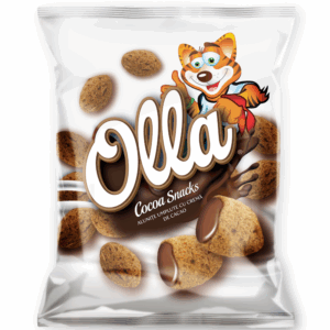 OLLA Snacks - Alunițe umplute cu cremă de cacao