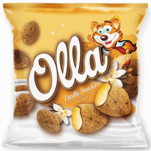 OLLA Snacks - Alunițe umplute cu cremă de vanilie