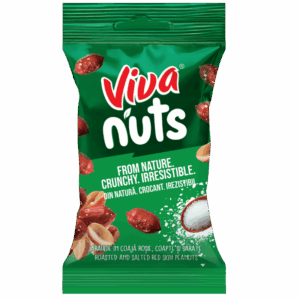 Viva Nuts – Arahide Prăjite cu Coajă Roșie – 100 gr