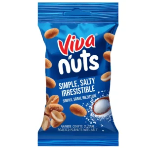 Viva Nuts – Arahide Coapte cu Sare – 100 gr