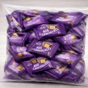 Naty Sweet Moments – Napolitane cu Cremă de Lapte și Glazură de Ciocolată cu Lapte 1 kg