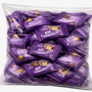 Naty Sweet Moments – Napolitane cu Cremă de Lapte și Glazură de Ciocolată cu Lapte 1 kg