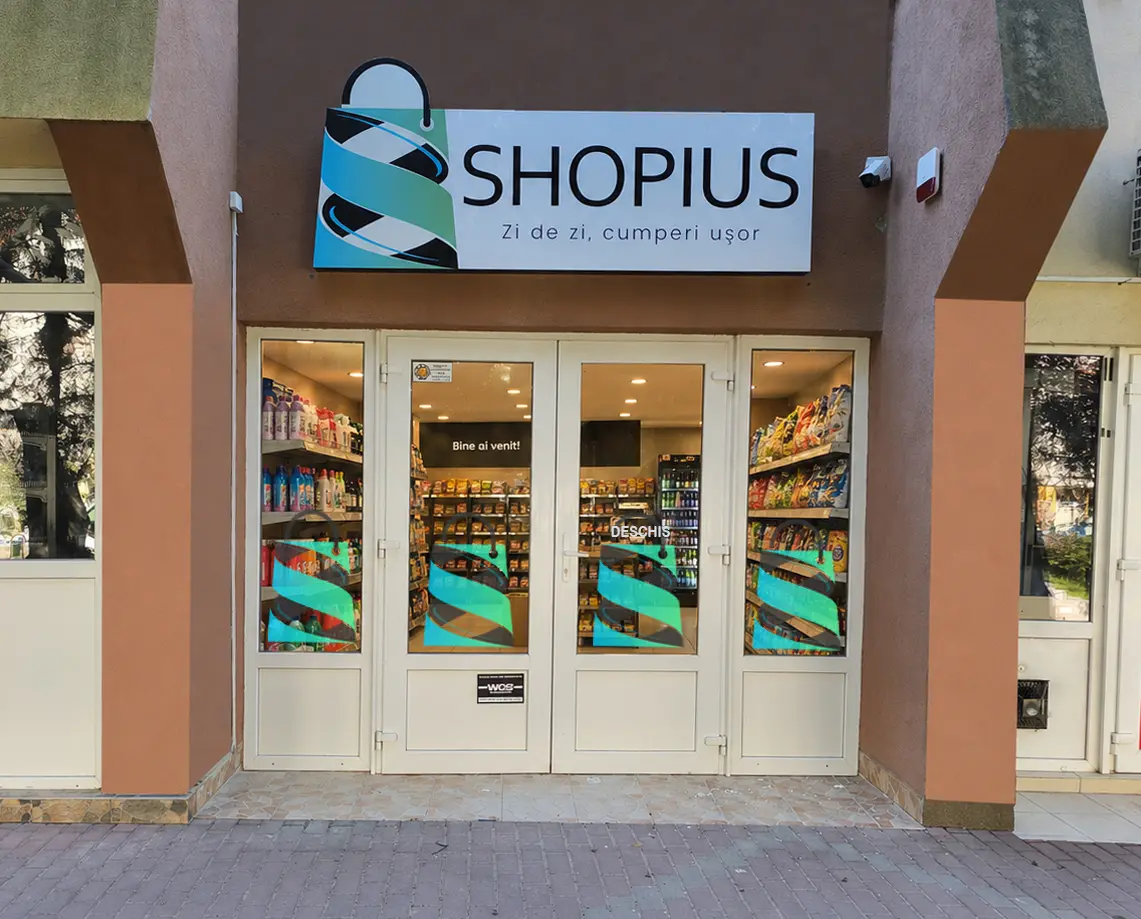 Magazin nou Shopius in Valea lui Mihai
