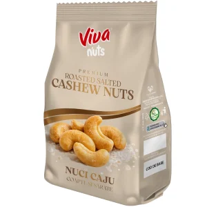 Viva Nuts – Nuci Caju Coapte și Sărate 135 g