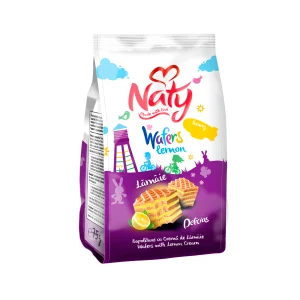 Naty Napolitane cu crema lamaie 75g