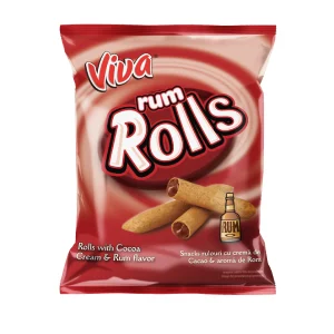 Viva Cocoa & Rum Rolls 100g denumire corecta