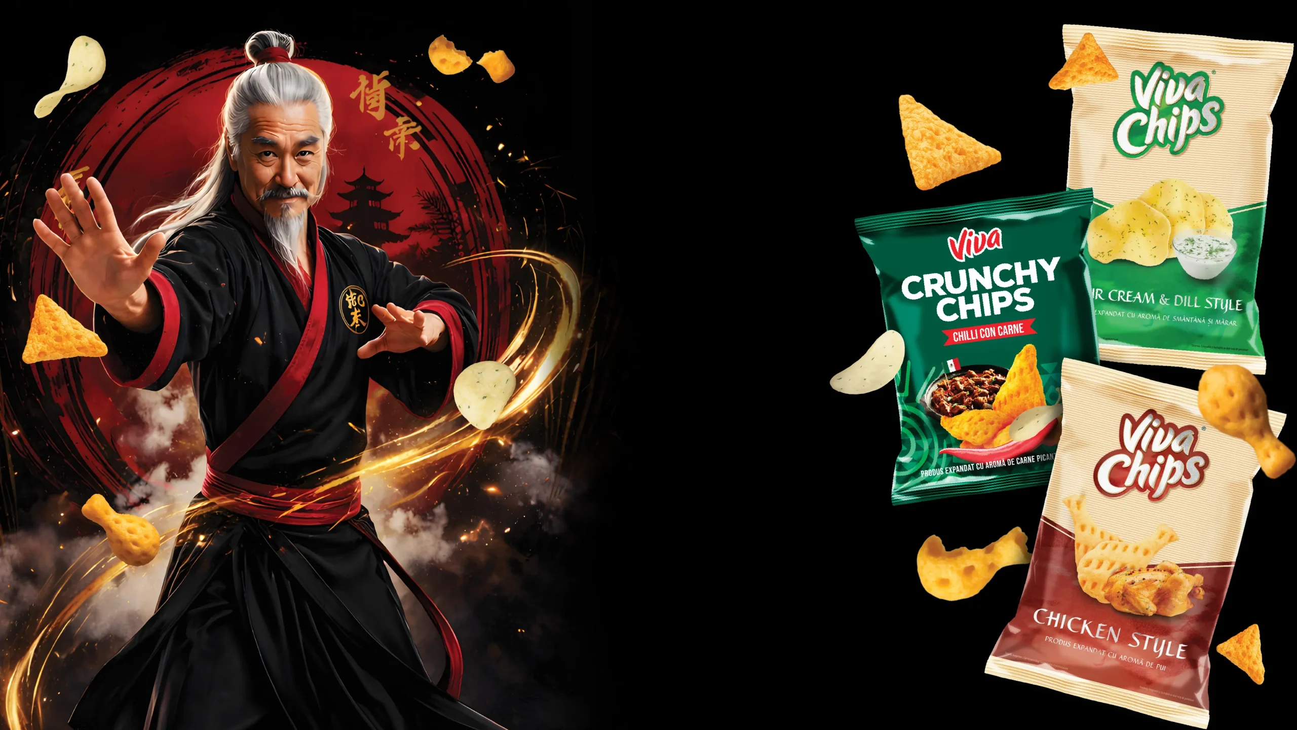 Campanie Viva Chips Tehnica Maestrului Chi Psî