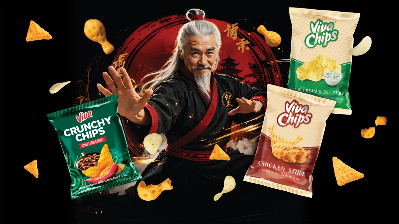 Campanie Viva Chips Tehnica Maestrului Chi Psî