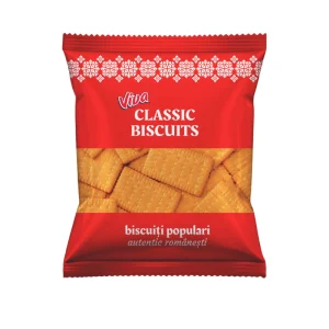 Ambalaj Biscuiți Populari Viva 300 g, biscuiți populari autentici românești.