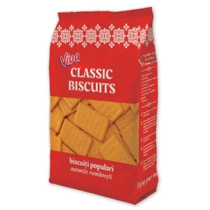 Ambalaj Biscuiți Populari Viva 800 g, biscuiți populari autentici românești.