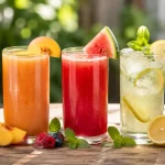 Diferența dintre sucuri, nectaruri și băuturi aromatizate