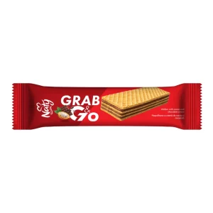 Ambalaj Naty Grab&Go 28 g, napolitană cu cremă de cacao.