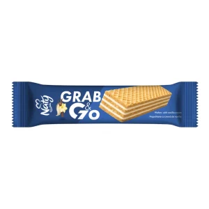 Ambalaj Naty Grab&Go 28 g, napolitană cu cremă de vanilie.