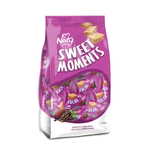 Naty Sweet Moments – Napolitane cu Cremă de Cacao 700 g