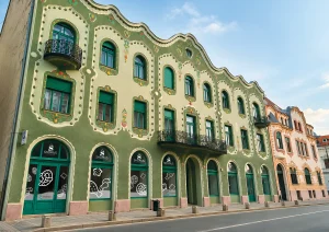 Magazinul Shopius din centrul Oradiei, strada Patrioților nr. 4